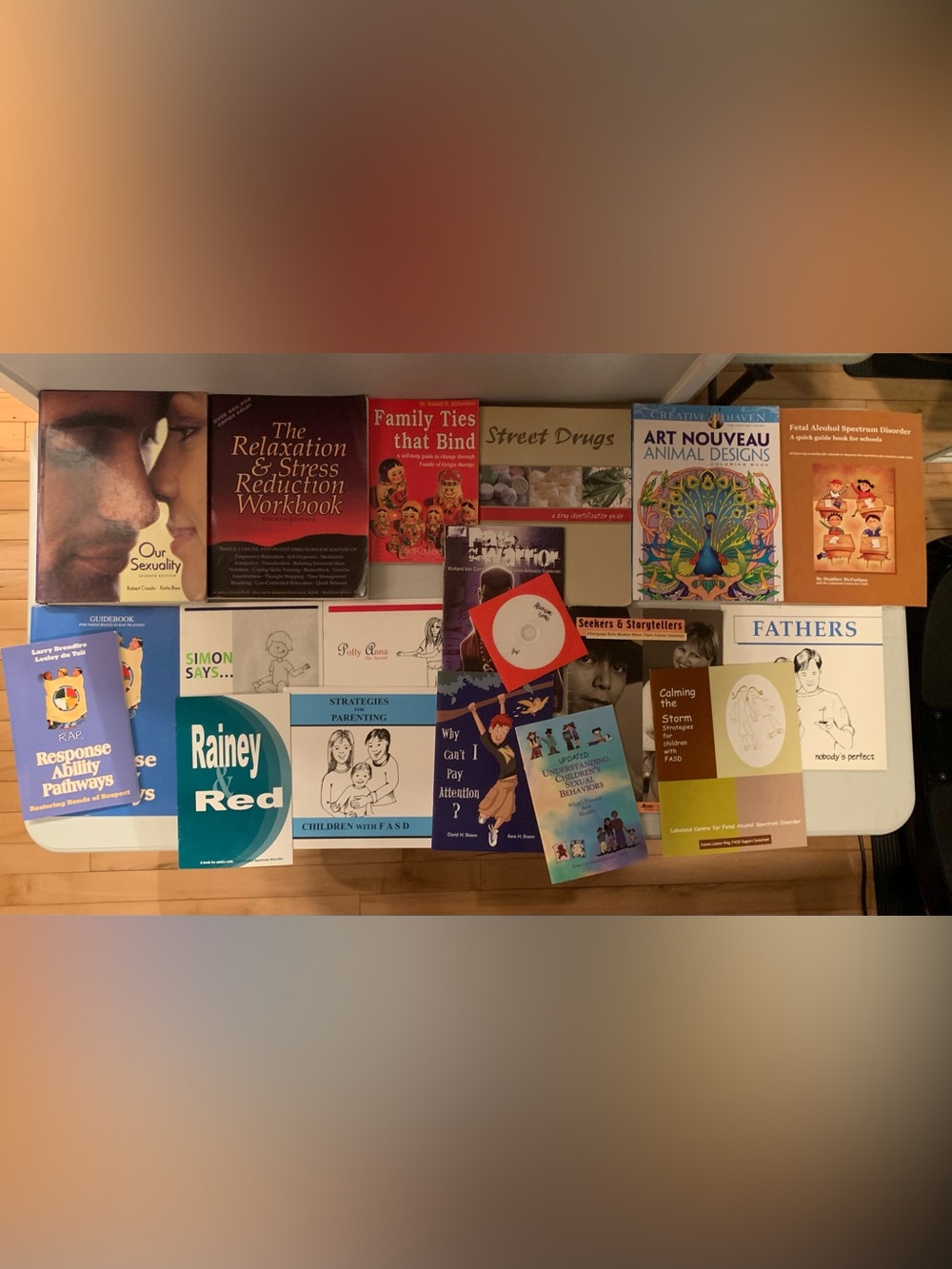 Educational books. Social work field.